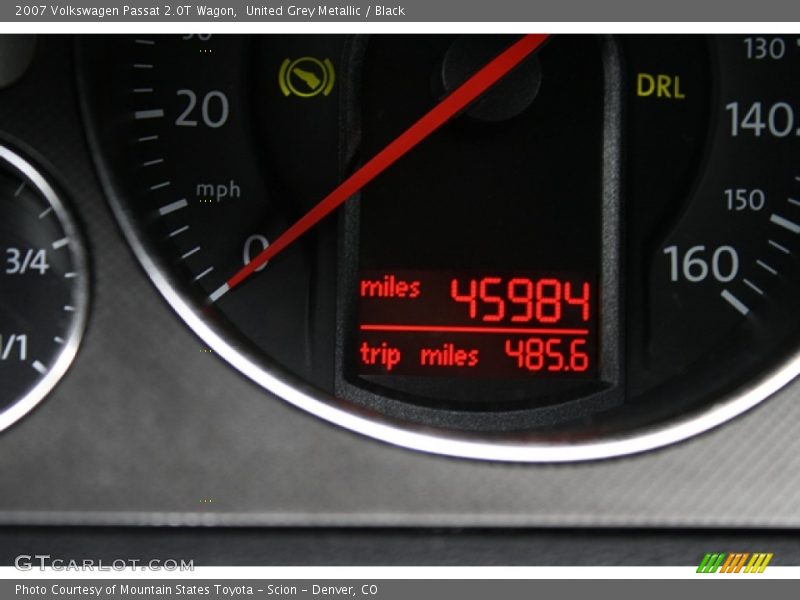 United Grey Metallic / Black 2007 Volkswagen Passat 2.0T Wagon