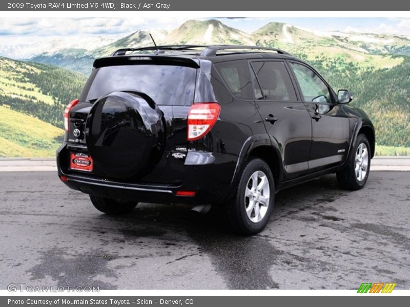 Black / Ash Gray 2009 Toyota RAV4 Limited V6 4WD