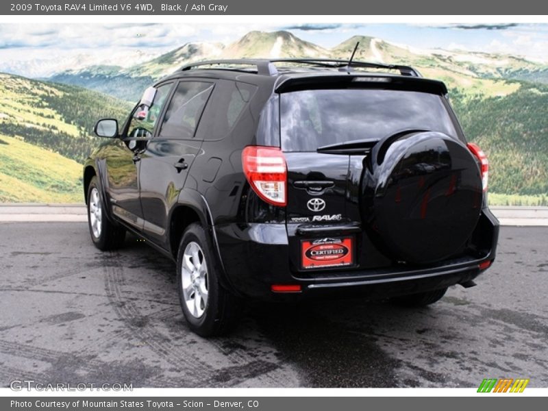 Black / Ash Gray 2009 Toyota RAV4 Limited V6 4WD
