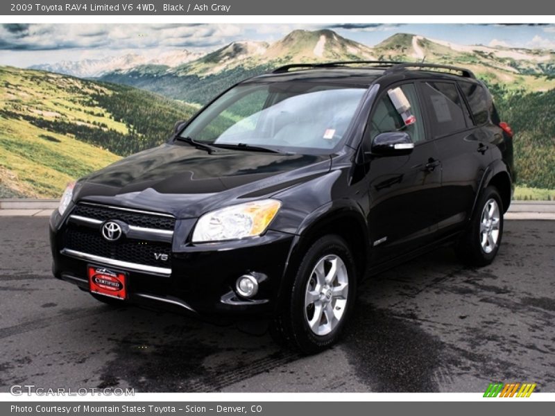 Black / Ash Gray 2009 Toyota RAV4 Limited V6 4WD