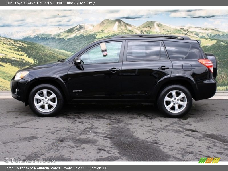 Black / Ash Gray 2009 Toyota RAV4 Limited V6 4WD