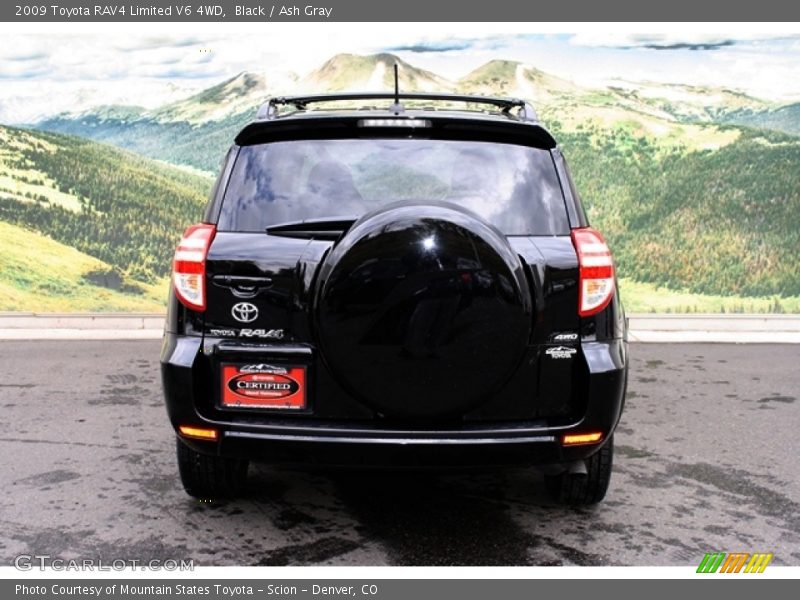 Black / Ash Gray 2009 Toyota RAV4 Limited V6 4WD