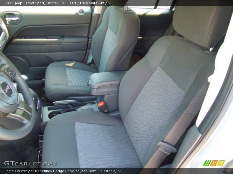 Front Seat of 2013 Patriot Sport
