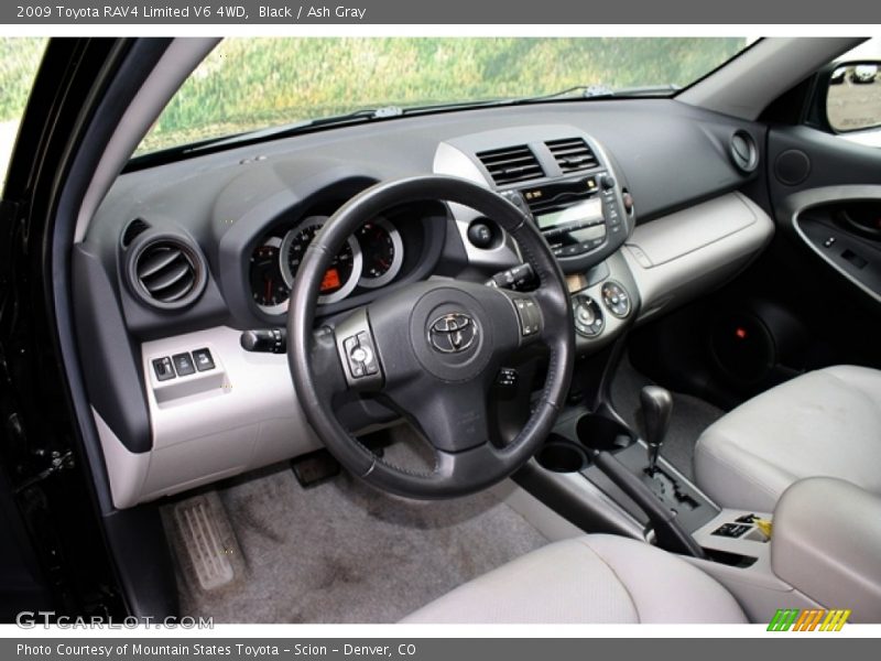 Black / Ash Gray 2009 Toyota RAV4 Limited V6 4WD