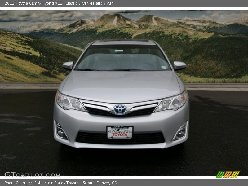 Classic Silver Metallic / Ash 2012 Toyota Camry Hybrid XLE