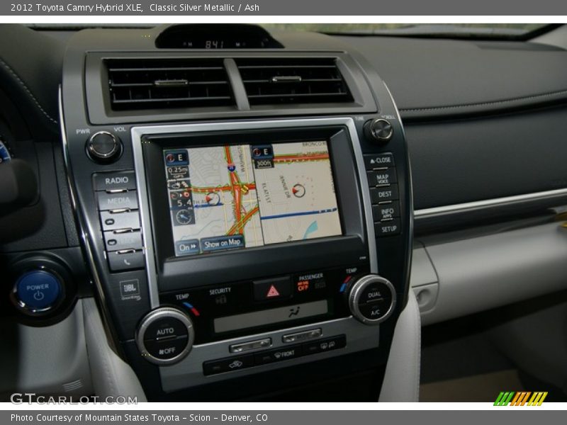Classic Silver Metallic / Ash 2012 Toyota Camry Hybrid XLE