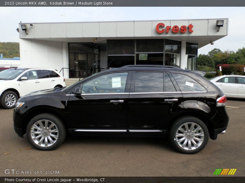 Kodiak Brown / Medium Light Stone 2013 Lincoln MKX AWD