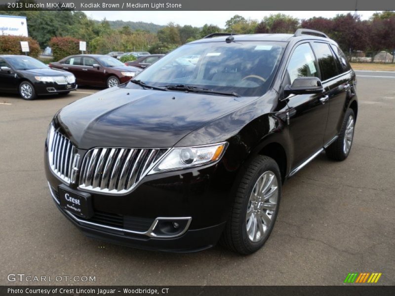 Kodiak Brown / Medium Light Stone 2013 Lincoln MKX AWD