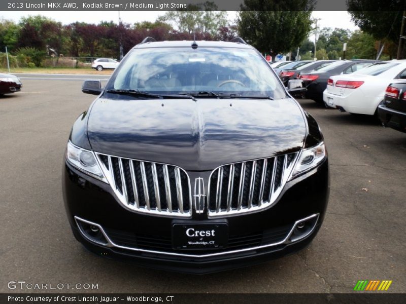 Kodiak Brown / Medium Light Stone 2013 Lincoln MKX AWD