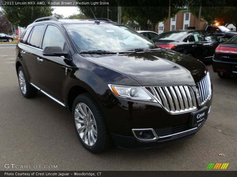Kodiak Brown / Medium Light Stone 2013 Lincoln MKX AWD