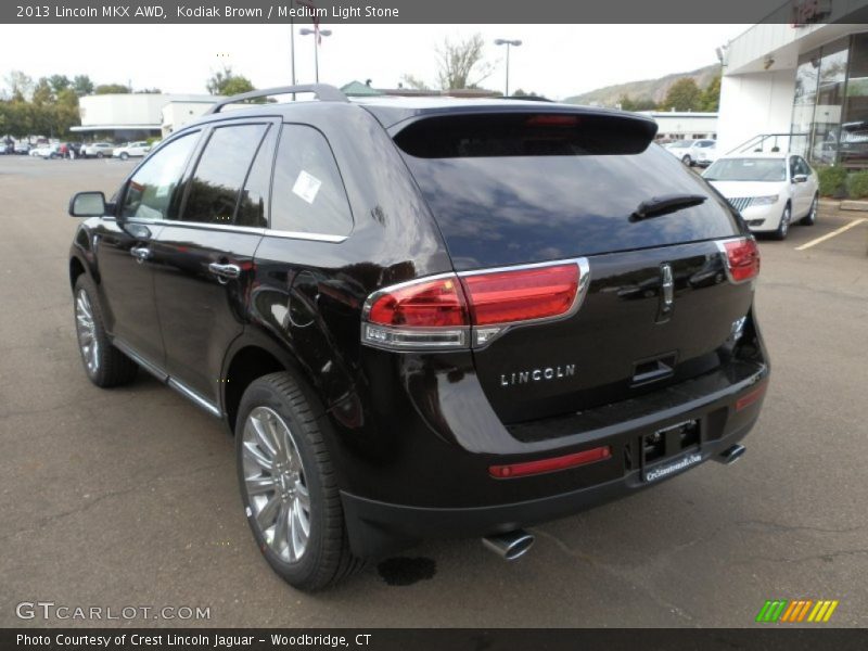 Kodiak Brown / Medium Light Stone 2013 Lincoln MKX AWD