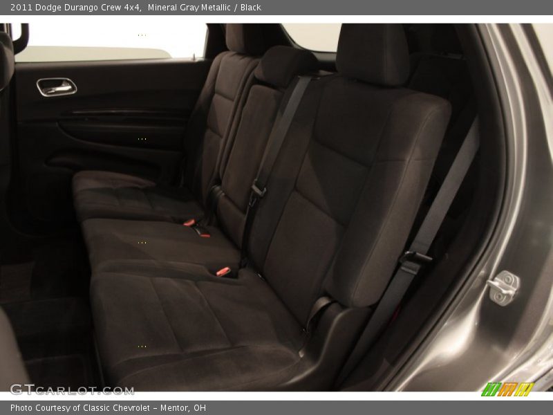 Mineral Gray Metallic / Black 2011 Dodge Durango Crew 4x4