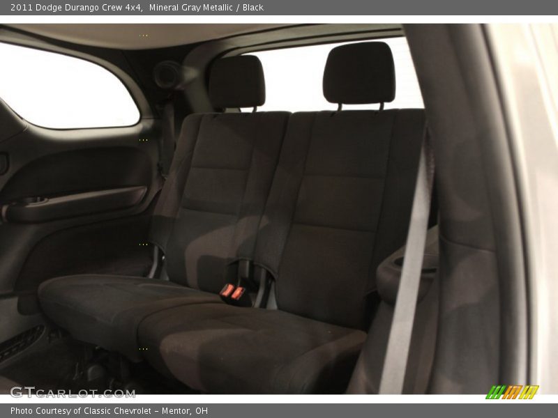 Mineral Gray Metallic / Black 2011 Dodge Durango Crew 4x4