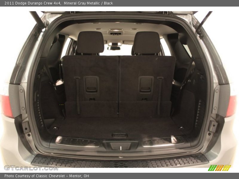 Mineral Gray Metallic / Black 2011 Dodge Durango Crew 4x4