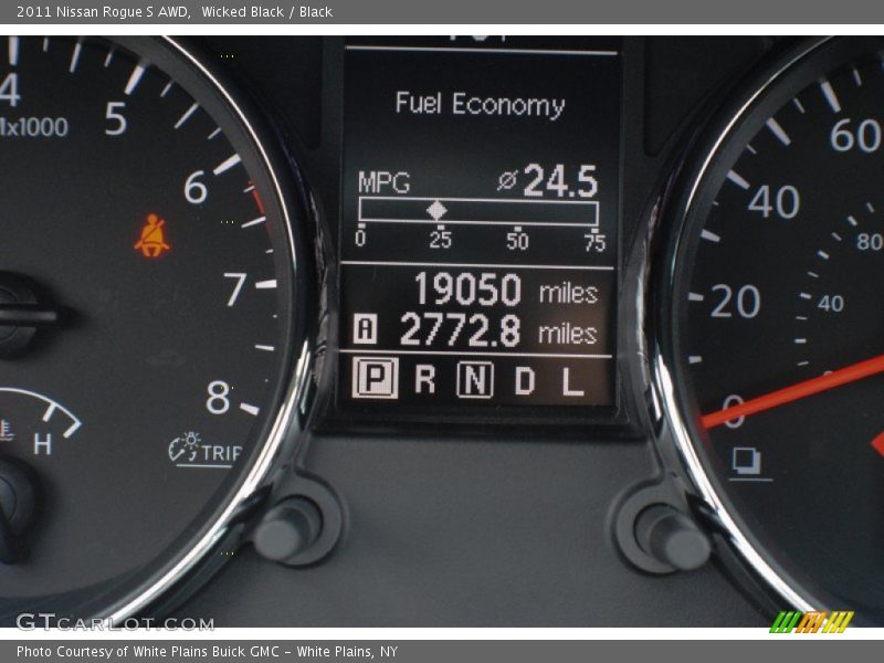Wicked Black / Black 2011 Nissan Rogue S AWD