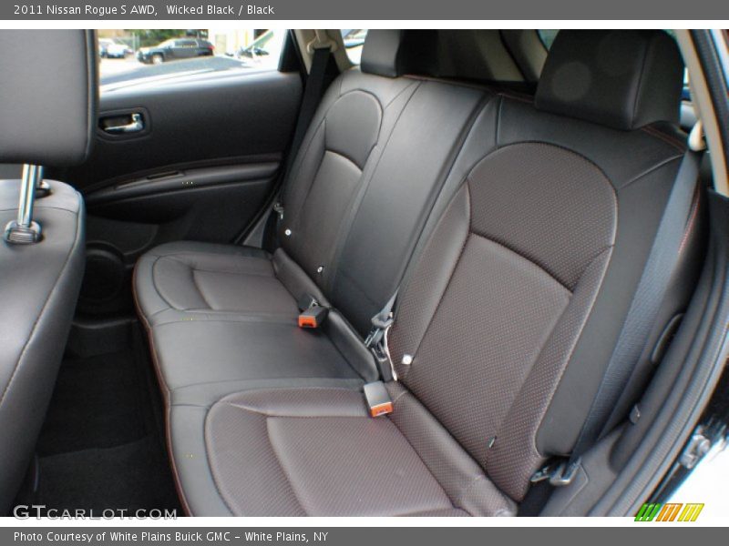 Wicked Black / Black 2011 Nissan Rogue S AWD