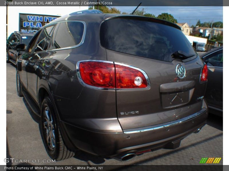 Cocoa Metallic / Cashmere/Cocoa 2008 Buick Enclave CXL AWD