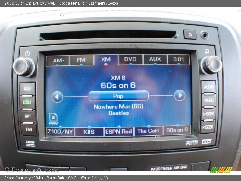 Cocoa Metallic / Cashmere/Cocoa 2008 Buick Enclave CXL AWD