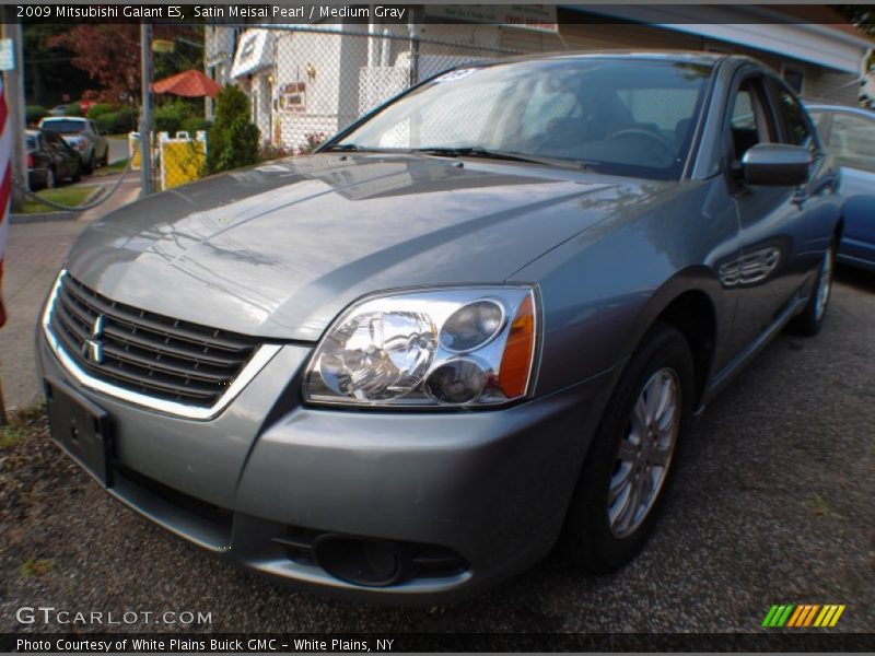 Satin Meisai Pearl / Medium Gray 2009 Mitsubishi Galant ES