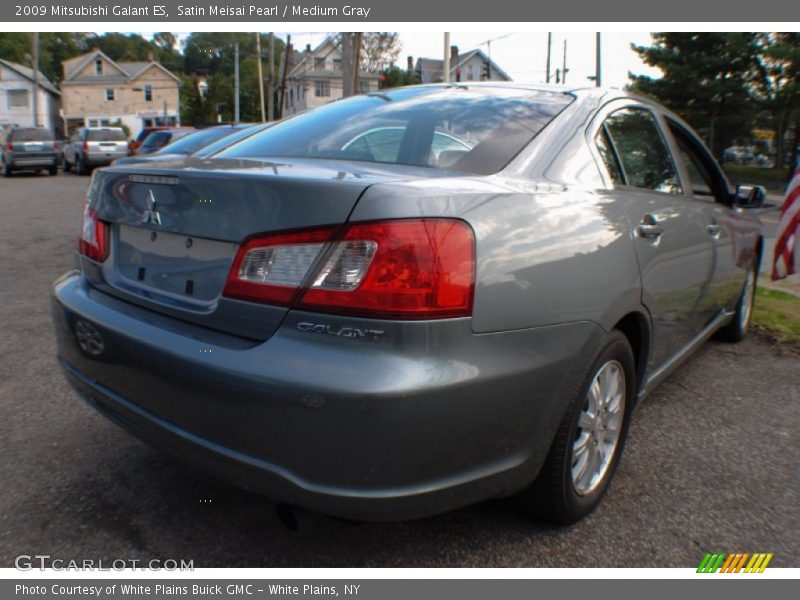 Satin Meisai Pearl / Medium Gray 2009 Mitsubishi Galant ES