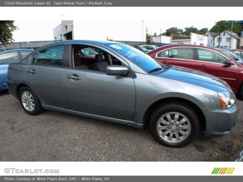 Satin Meisai Pearl / Medium Gray 2009 Mitsubishi Galant ES