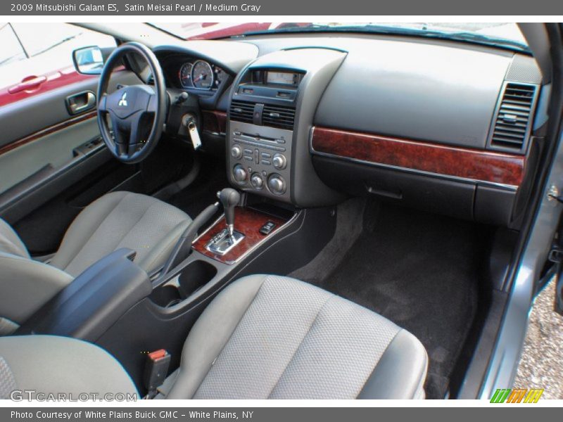 Satin Meisai Pearl / Medium Gray 2009 Mitsubishi Galant ES