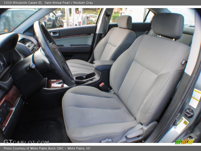 Satin Meisai Pearl / Medium Gray 2009 Mitsubishi Galant ES