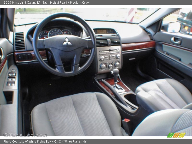 Satin Meisai Pearl / Medium Gray 2009 Mitsubishi Galant ES