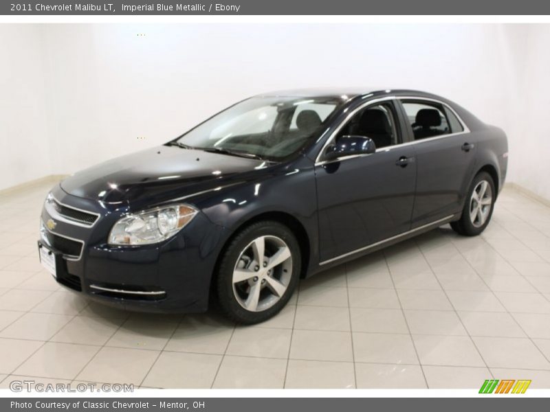 Imperial Blue Metallic / Ebony 2011 Chevrolet Malibu LT