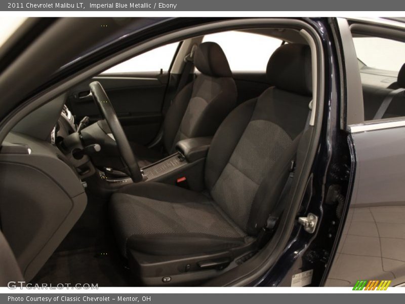 Imperial Blue Metallic / Ebony 2011 Chevrolet Malibu LT