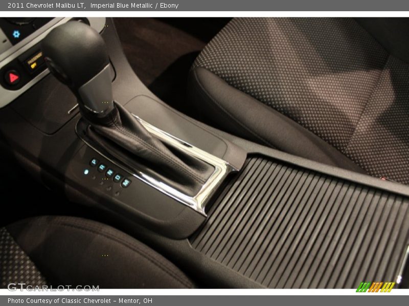 Imperial Blue Metallic / Ebony 2011 Chevrolet Malibu LT