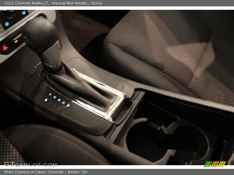 Imperial Blue Metallic / Ebony 2011 Chevrolet Malibu LT