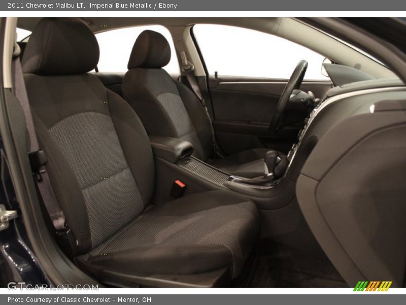 Imperial Blue Metallic / Ebony 2011 Chevrolet Malibu LT
