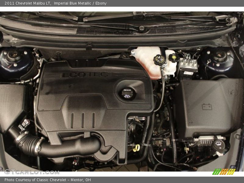 Imperial Blue Metallic / Ebony 2011 Chevrolet Malibu LT
