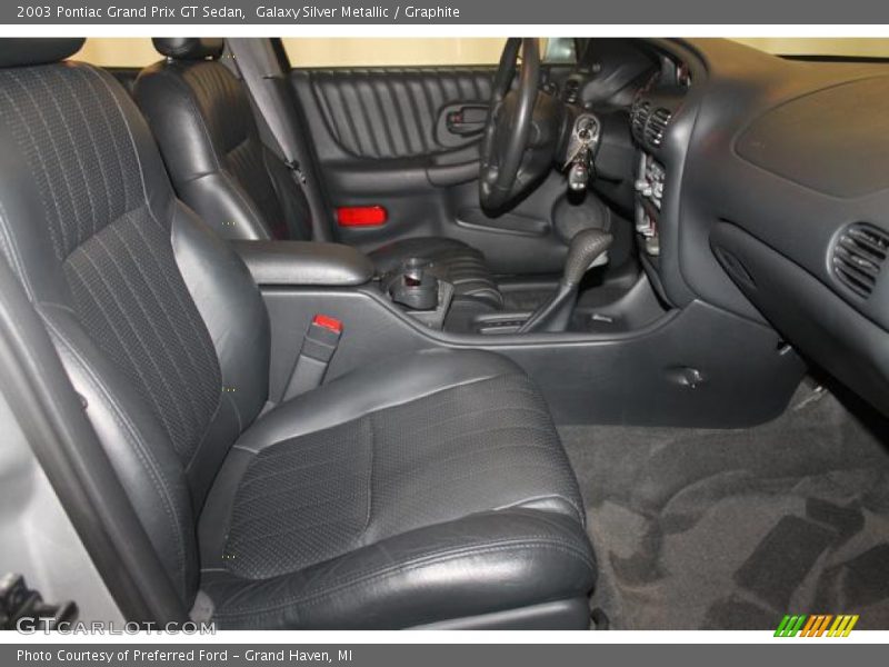 Galaxy Silver Metallic / Graphite 2003 Pontiac Grand Prix GT Sedan