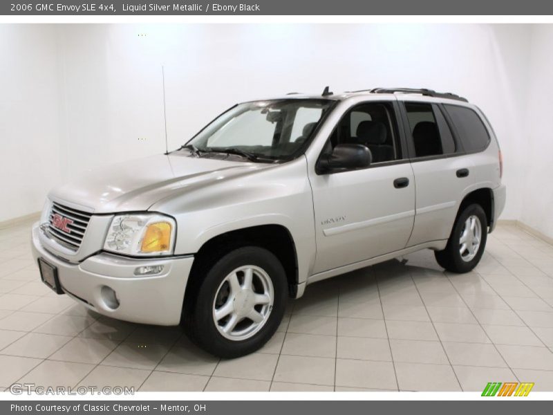 Liquid Silver Metallic / Ebony Black 2006 GMC Envoy SLE 4x4