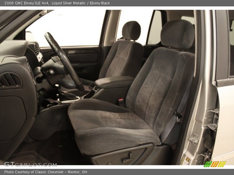 Liquid Silver Metallic / Ebony Black 2006 GMC Envoy SLE 4x4