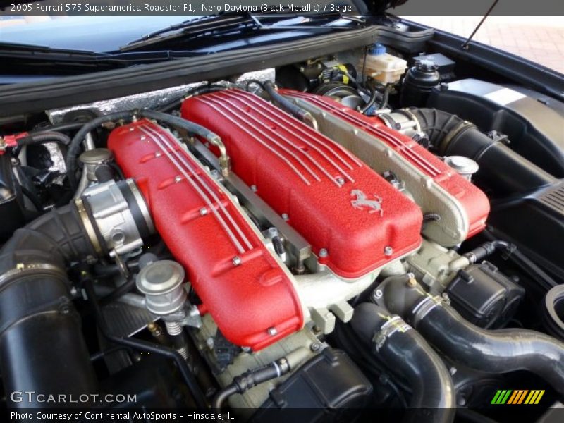  2005 575 Superamerica Roadster F1 Engine - 5.7 Liter DOHC 48-Valve V12
