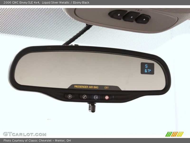 Liquid Silver Metallic / Ebony Black 2006 GMC Envoy SLE 4x4