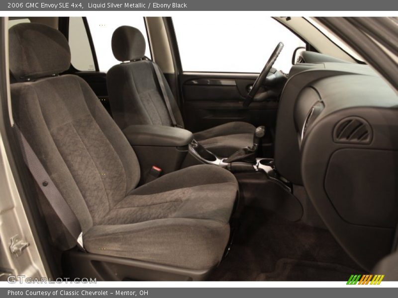Liquid Silver Metallic / Ebony Black 2006 GMC Envoy SLE 4x4