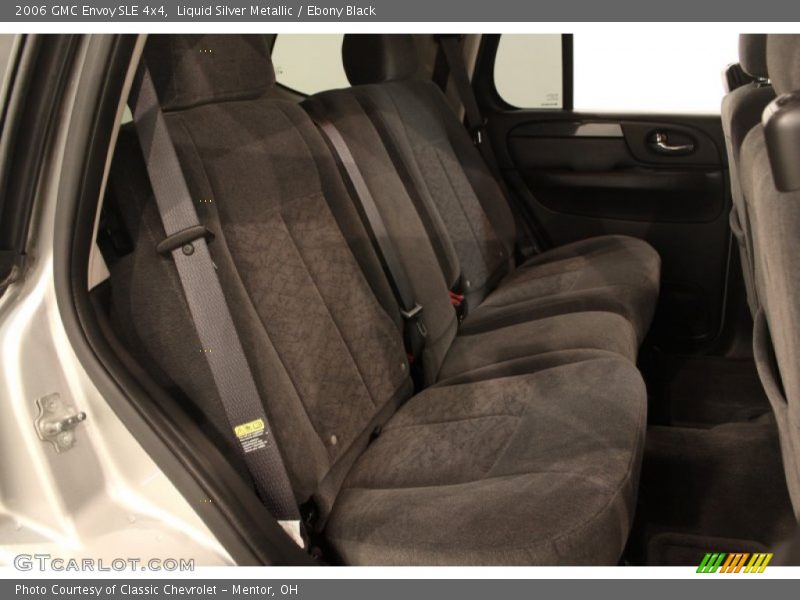 Liquid Silver Metallic / Ebony Black 2006 GMC Envoy SLE 4x4