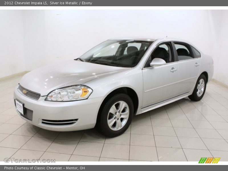 Silver Ice Metallic / Ebony 2012 Chevrolet Impala LS