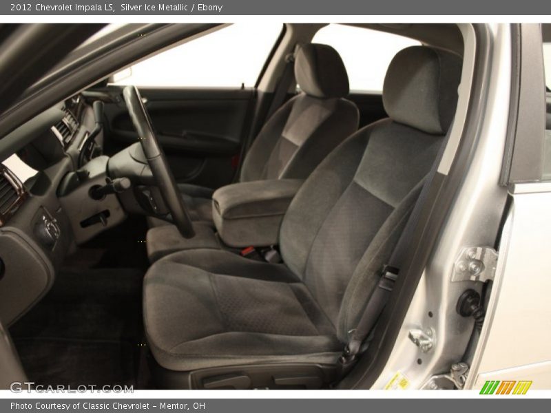 Silver Ice Metallic / Ebony 2012 Chevrolet Impala LS