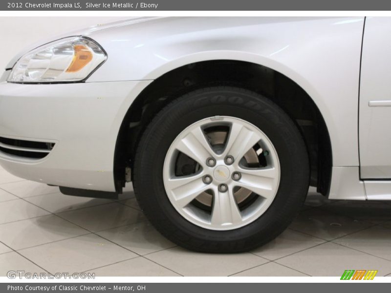 Silver Ice Metallic / Ebony 2012 Chevrolet Impala LS