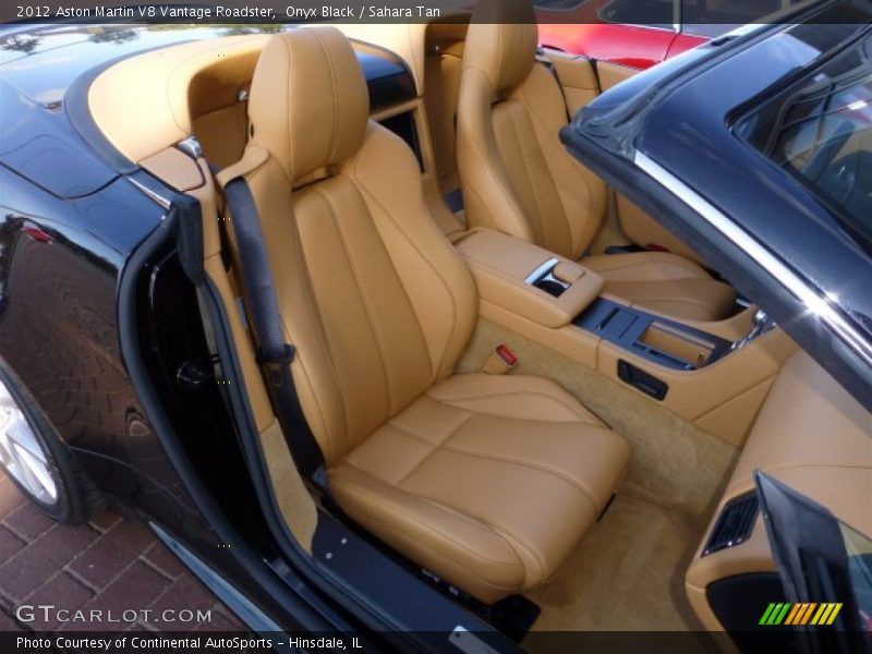  2012 V8 Vantage Roadster Sahara Tan Interior
