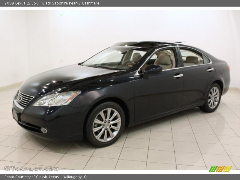 Black Sapphire Pearl / Cashmere 2009 Lexus ES 350