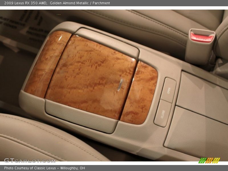 Golden Almond Metallic / Parchment 2009 Lexus RX 350 AWD