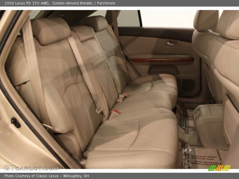 Golden Almond Metallic / Parchment 2009 Lexus RX 350 AWD