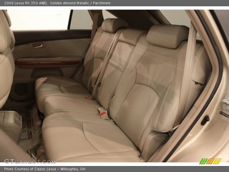 Golden Almond Metallic / Parchment 2009 Lexus RX 350 AWD
