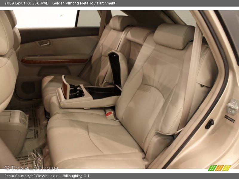 Golden Almond Metallic / Parchment 2009 Lexus RX 350 AWD
